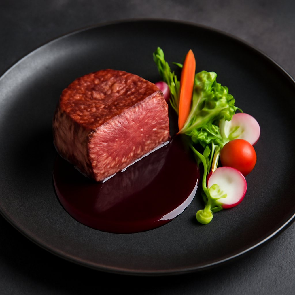 Filet de bœuf Wagyu sauce au vin rouge