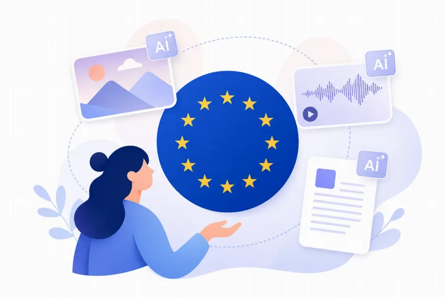 AI Act : quand faut-il déclarer qu'un contenu est fait par IA ?