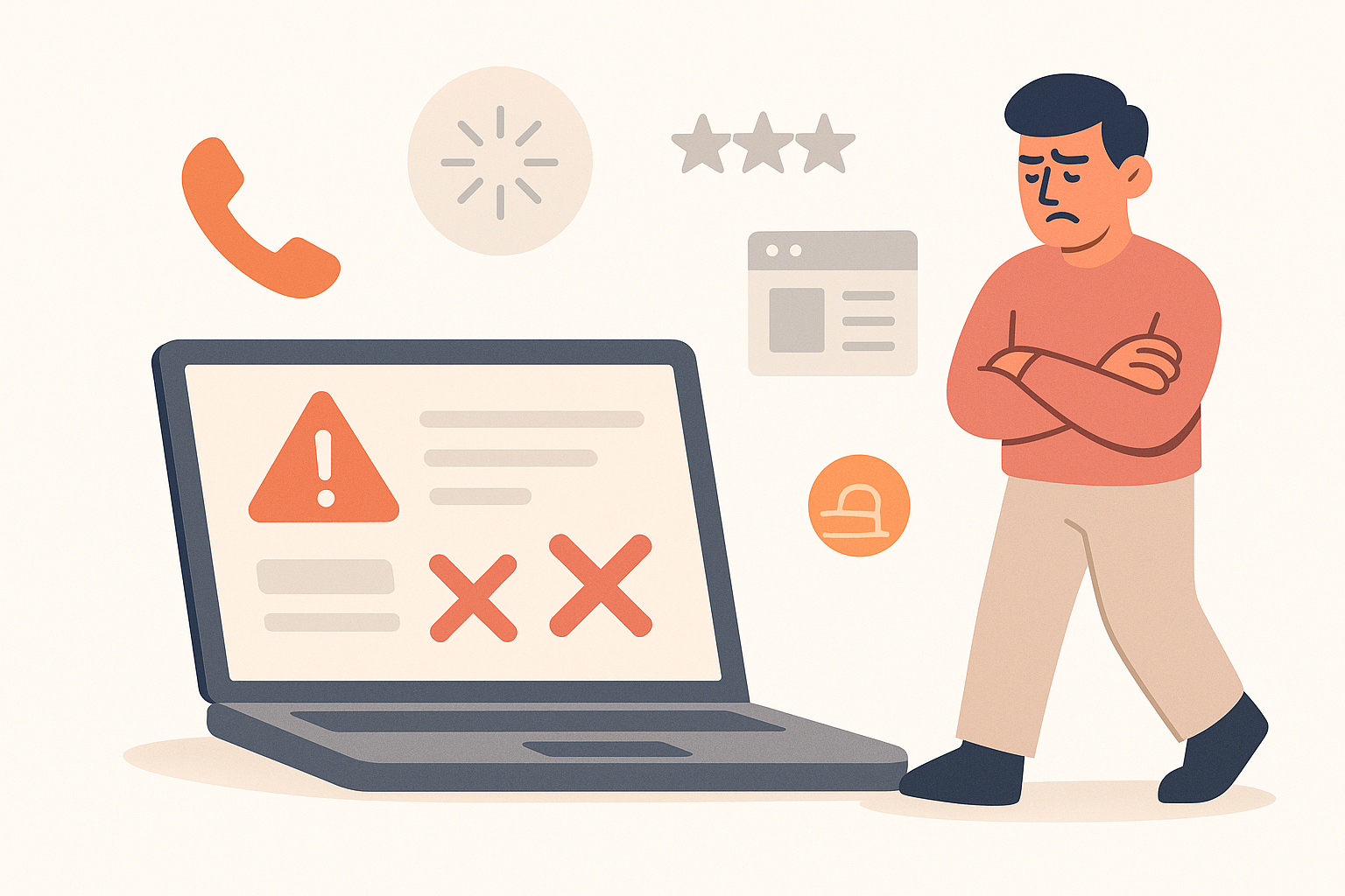 5 erreurs fatales sur ton site d'artisan qui font fuir tes clients