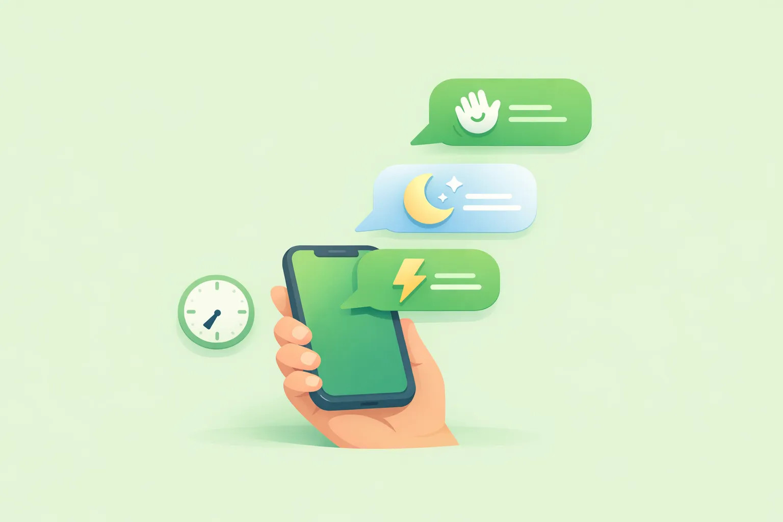 Messages automatiques WhatsApp Business : message d'absence et réponses rapides pour artisan